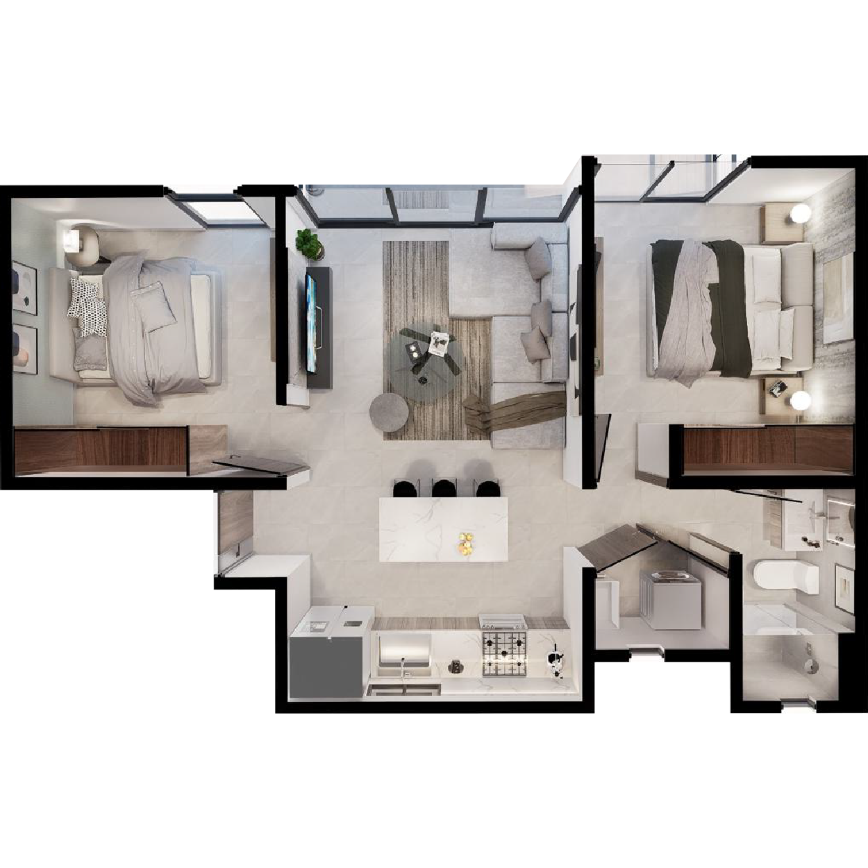 Modelo Mitte - Plano